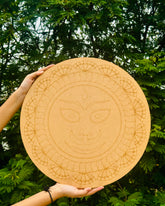 Subhadra Round mdf (with mirrors)-454