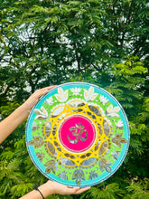 Round Rangoli mdf (with mirrors)-442