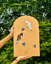 Wall Decor Frame (with mirrors)-445