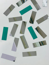 Rectangular shape silver mirrors for art