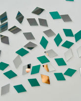 Diamond shape mirrors for art 5mm to 48mm