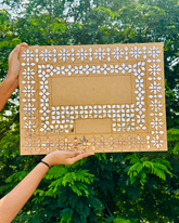 Name plate mdf (with mirrors)-460