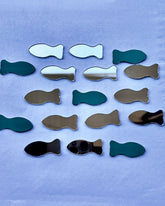 Fancy Fish shape mirror  F-27