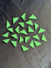 Trangle Shape Green Colour Mosaic Tiles-585