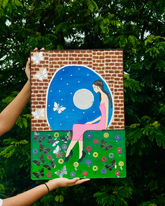 Wall Decor Frame (with mirrors)-449