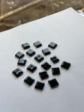 Glossy Square Solid Black Colour Mosaic Tiles-570