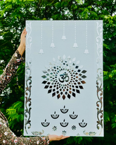 Mandir Decoration Frame (with mirrors)-465