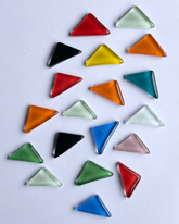 TRIANGLE SHAPE MIX COLOUR MOSIC TILES-494