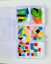 Multicolor Mosaic Tiles Kit – 6 Shape Mix | 25g Each Design-601