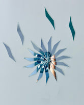 Limited Edition Twisted Petal Shape Mirrors –SLA-30