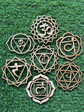 Mdf premarked Chakra's cutout-169