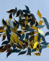 Golden fancy shape mirror-SS-8-right