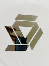 Limited Edition Slant Shape Silver Mirrors -Ex-6