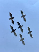 Limited Edition Curved Hexagon Shape Silver Mirrors - Ex-10