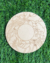 MDF Premarked Rangoli shape-176