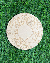 MDF Premarked Rangoli shape-174