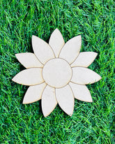 MDF Premarked flower shape-62
