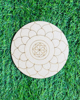 Premarked Rangoli shape MDF-158