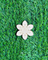 MDF Premarked flower cutout-45