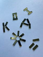 Golden rectangle shape mirror 12,18,24 mm