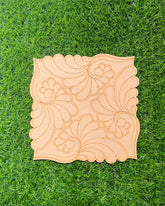 Mdf Premarked square fancy design-103