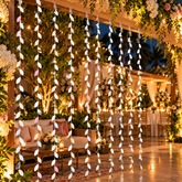 80 Inch Silver Mirror Hanging String for Resort, Home & Event Decoration-ST-11