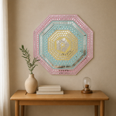 Premarked Octagon MDF Board with Mirror for Lippan Art & Wall Décor-772