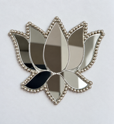 Ready Made Mirror Lotus Wall Décor ST-35