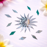 Limited Edition Twisted Petal Shape Mirrors –Ex-1