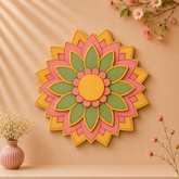 MDF Premarked Flower cutout-101