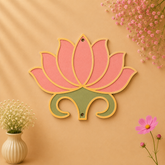 MDF Premarked lotus cutout 2,3,4 inch-40,41,42