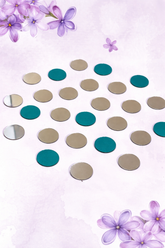Round shape silver mirrors for art (4mm To 60mm)
