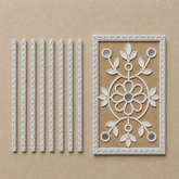 Clay Border Strip for Wall Décor , Lippan Art & Wall Decor - CLAY BORDER 2