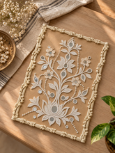 Floral Vine Clay Border Strips for Lippan Art & DIY Décor 7 inch - CLAY BORDER 12