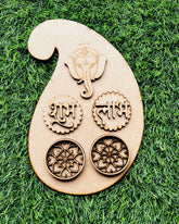 Mdf Fancy Shape(4 piece)-264