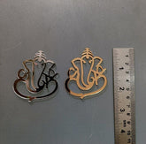 Acrylic ganesha shape mirror-12
