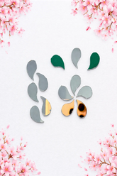Fancy shape mirror-D