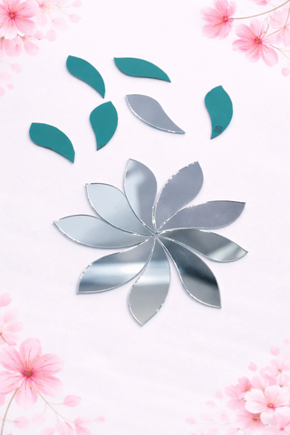 Fancy shape mirror P-24 (Right & Left)