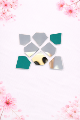 Fancy shape mirror-J