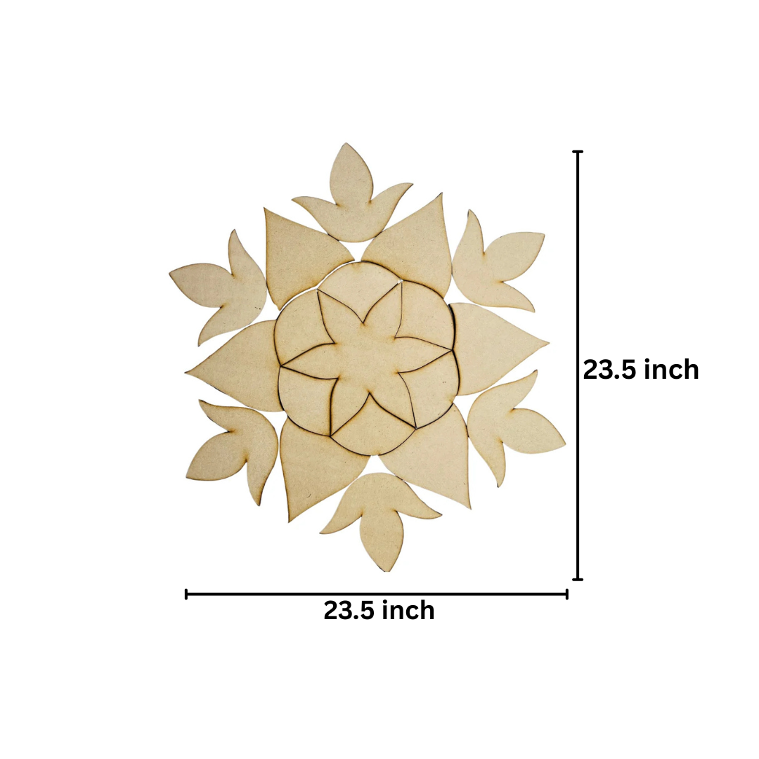MDF Rangoli cutout-273