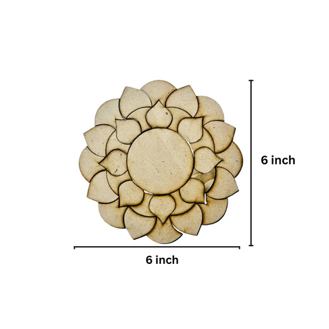 MDF Rangoli cutout-405