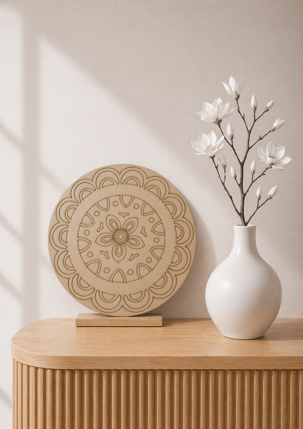 MDF Premarked Rangoli shape-121