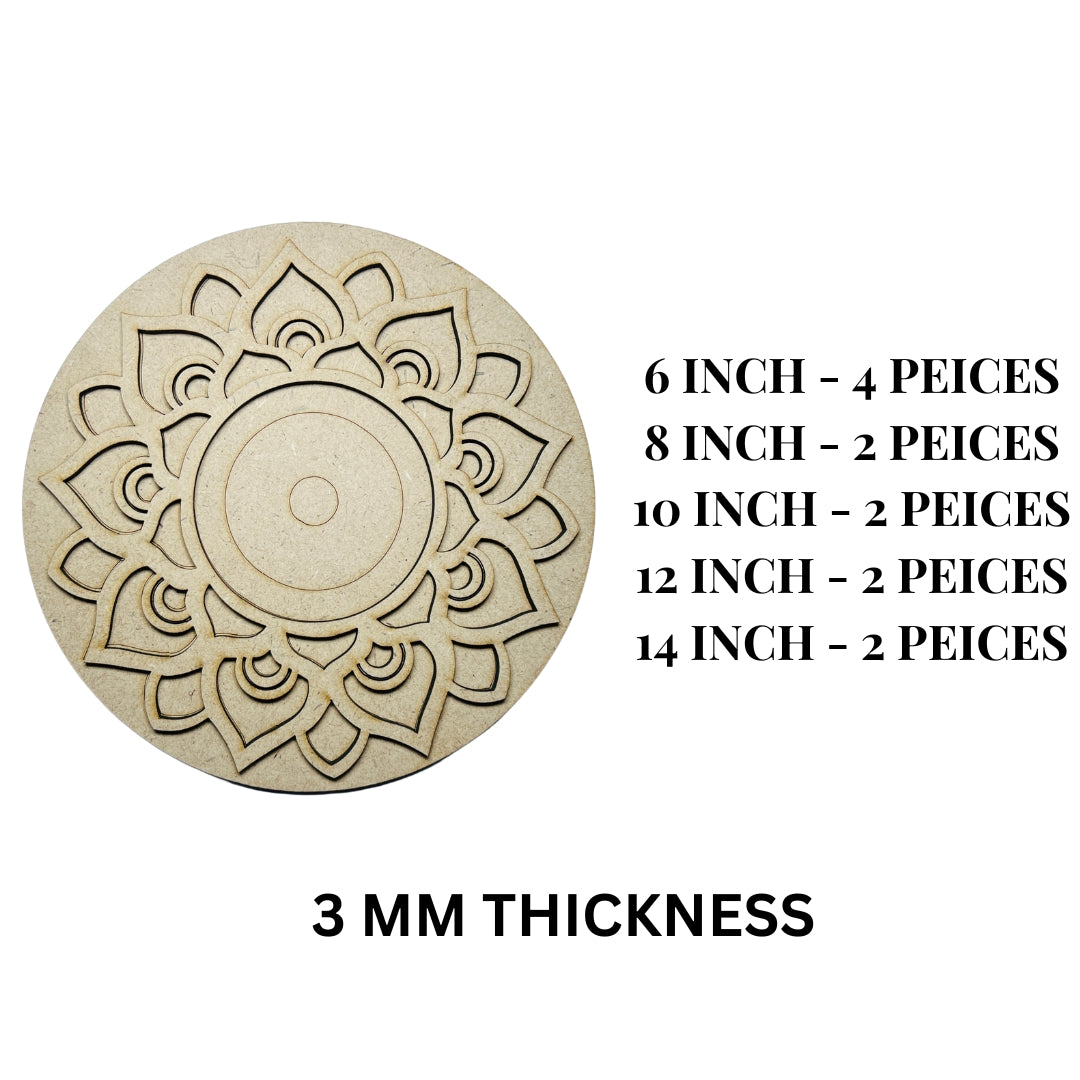 Premarked Round shape MDF-378