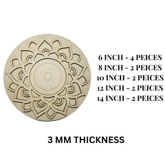 Premarked Round shape MDF-378