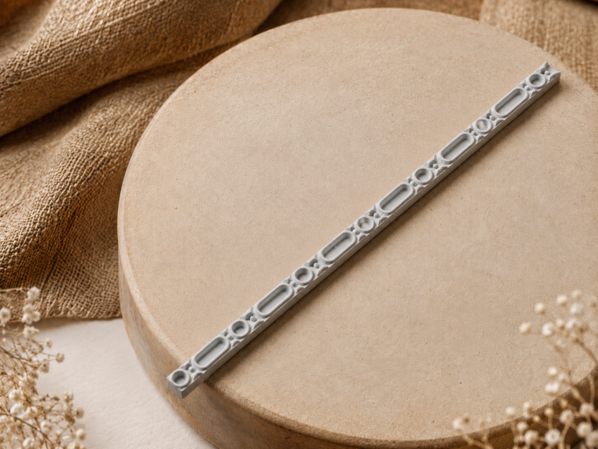 Circle & Oval Clay Border Strip for Lippan Art & Decorative Craft- CLAY BORDER 4