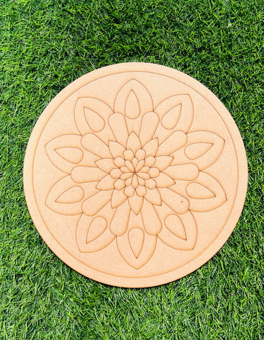 MDF Premarked Round shape-159