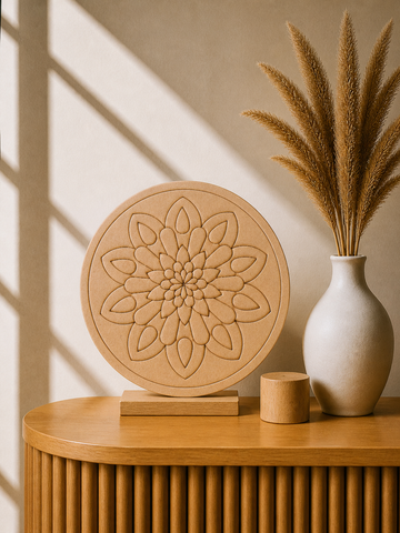 MDF Premarked Round shape-159