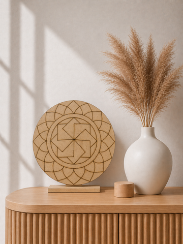 MDF Premarked Rangoli shape -160