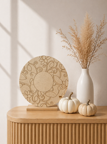 MDF Premarked Rangoli shape-174