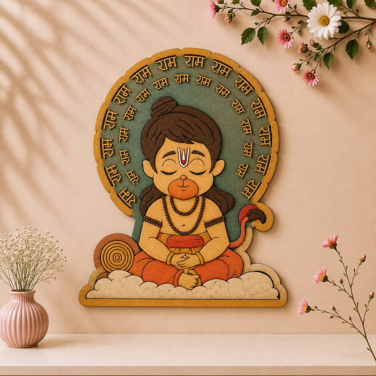 Mdf hanumanji cutout-187